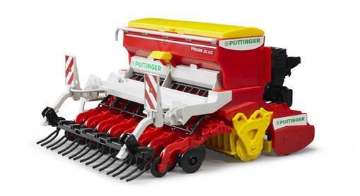Bruder Pöttinger Rotary harrow seed drill